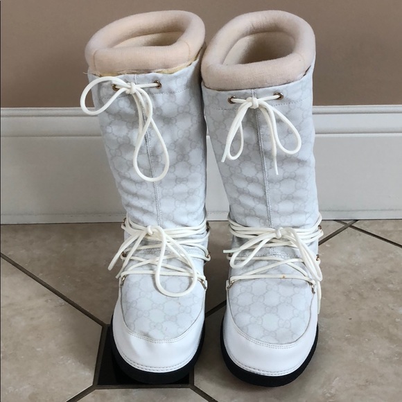 snow boots gucci